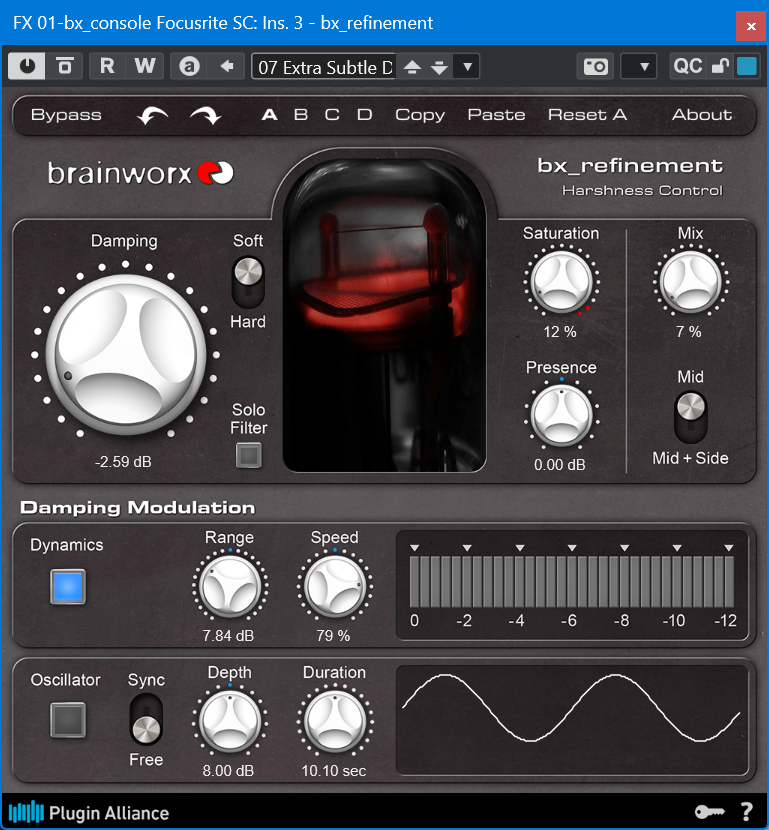 Plugin Alliance Brainworx bx_refinement
